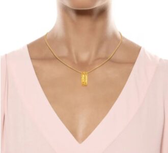Fancy Fest Gold Pendant - Image 2
