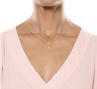 Plume Gold Pendants - Image 2