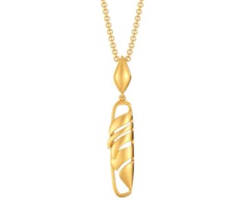 Plume Gold Pendants
