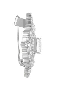 92.5 Sterling Silver Magical Brooch for Unisex. - Image 3